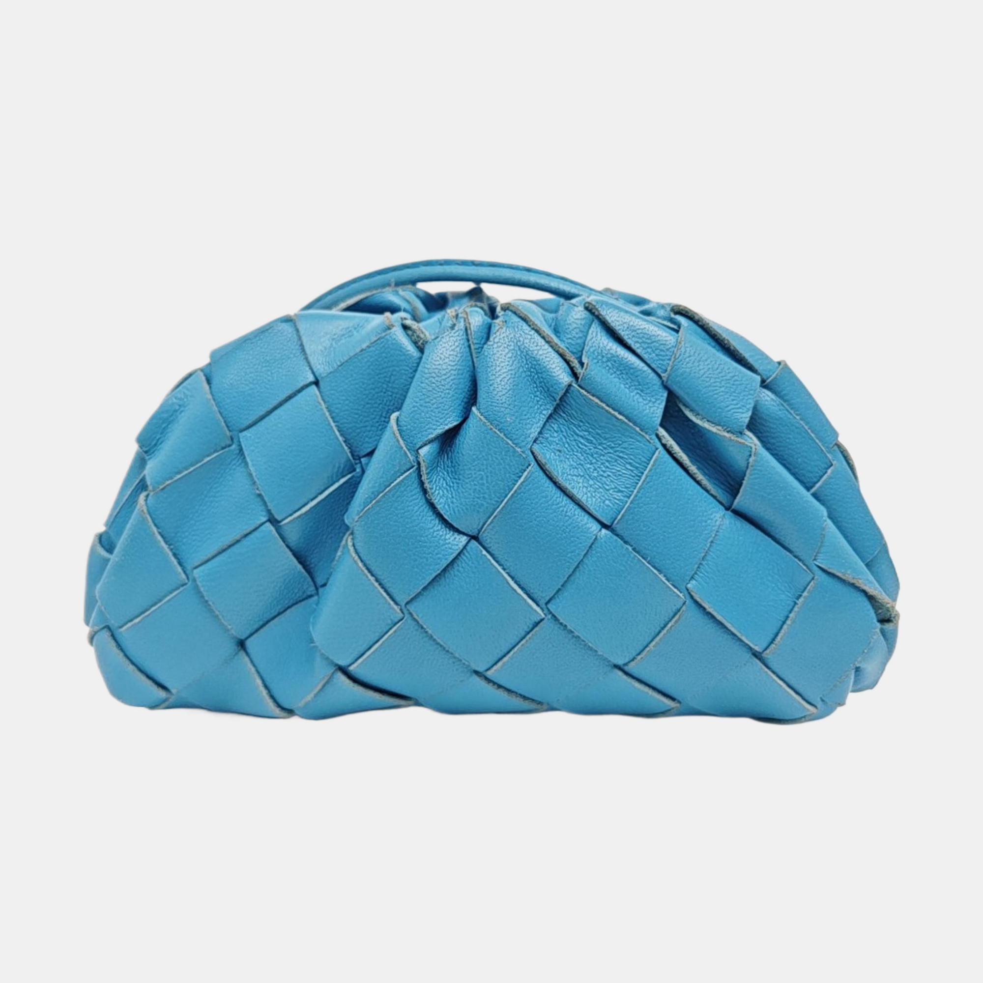 The Pouch Lambskin Blue