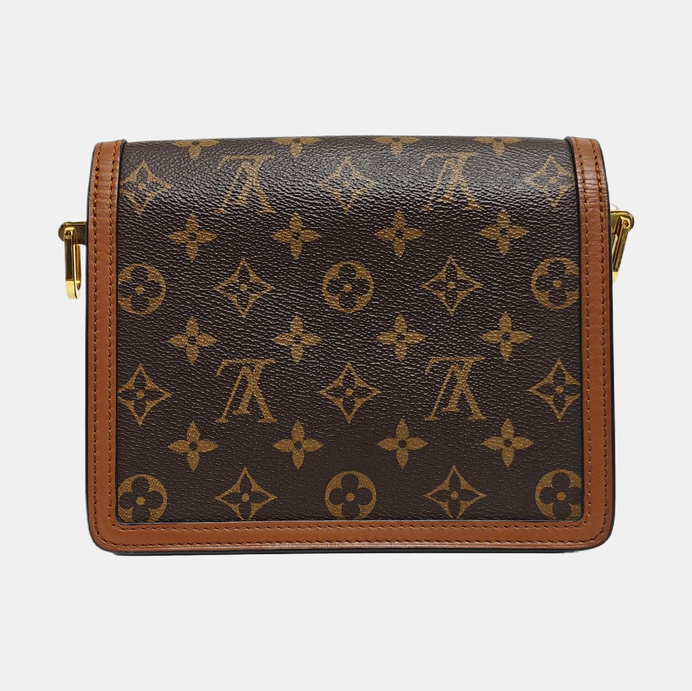 DAUPHINE Mini Coated Canvas Brown