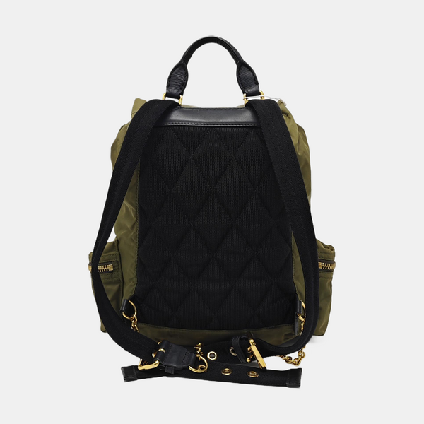 The Rucksack Large Nylon Green