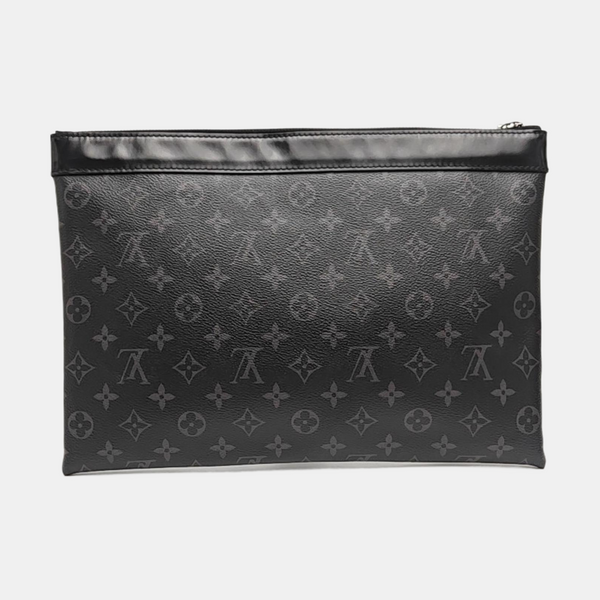 DISCOVERY Monogram Coated Canvas Gray