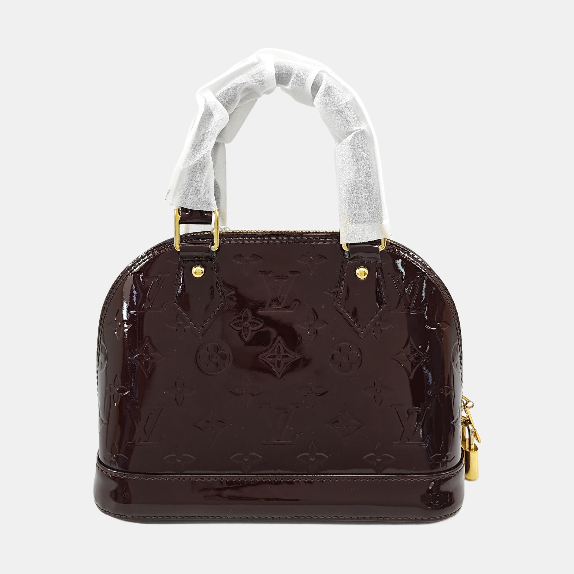 ALMA BB Monogram Calfskin Red