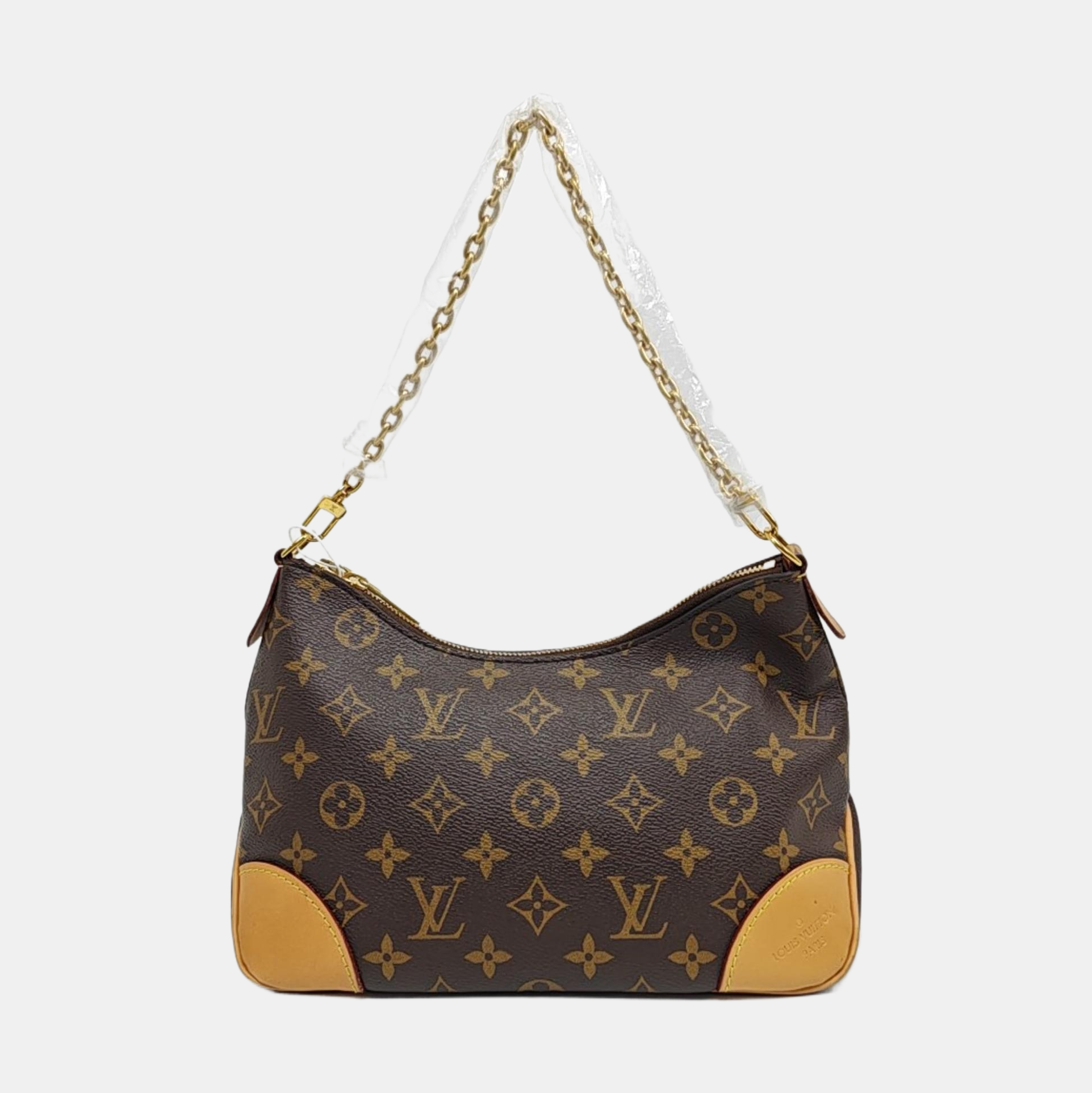 BOULOGNE Monogram Coated Canvas Brown