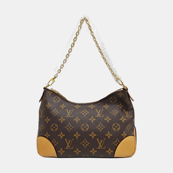 BOULOGNE Monogram Coated Canvas Brown