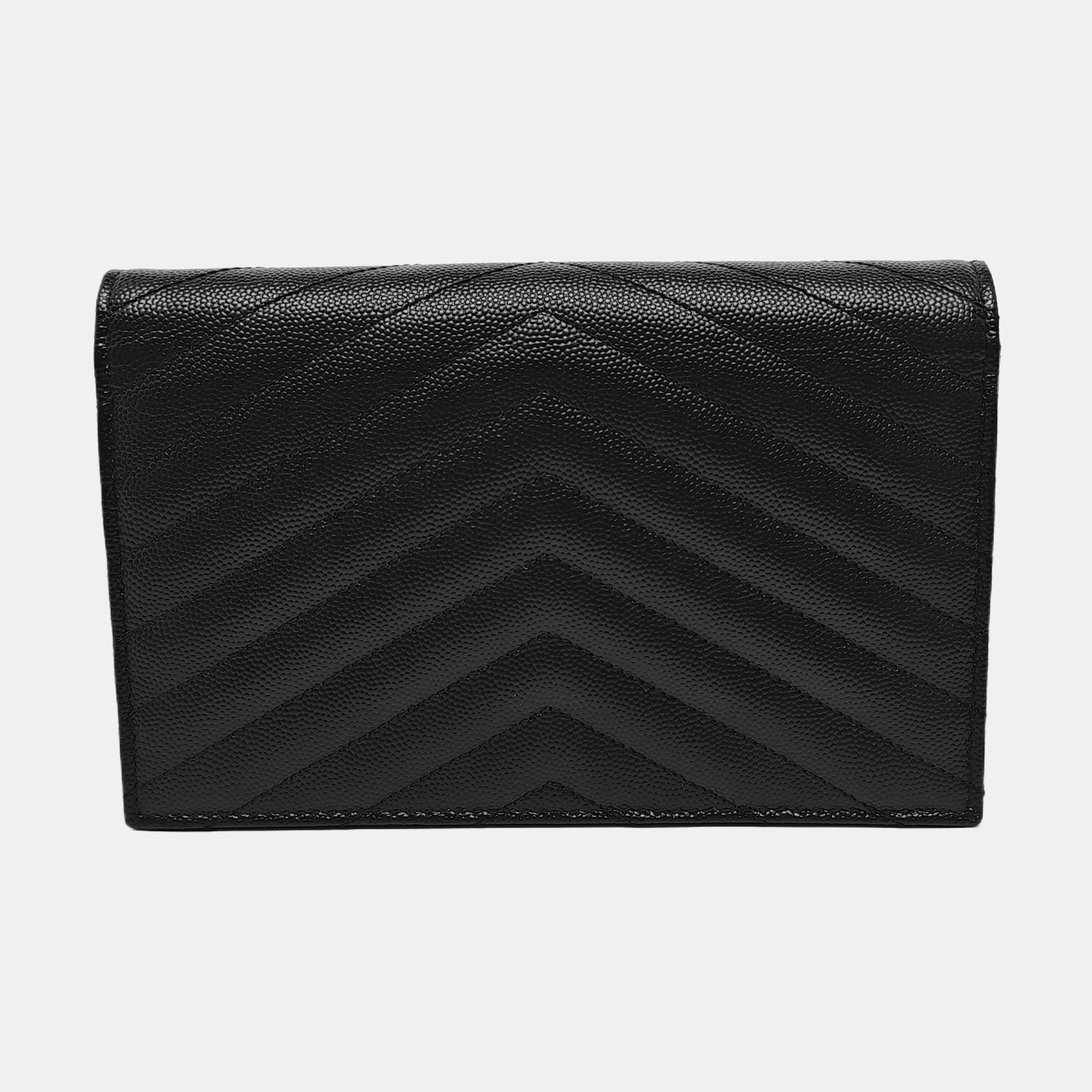MONOGRAM WOC Chevron Calfskin Black