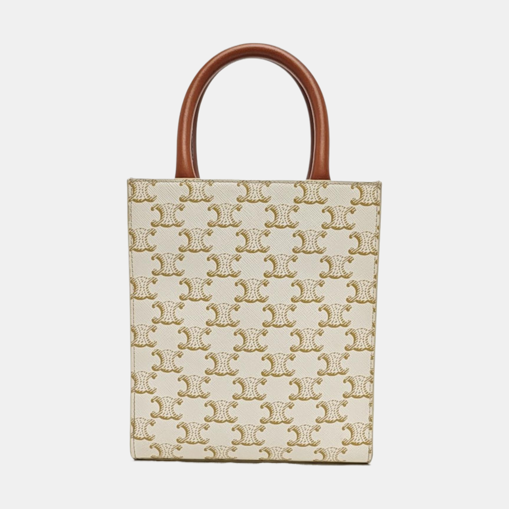 CABAS CELINE Mini Coated Canvas White