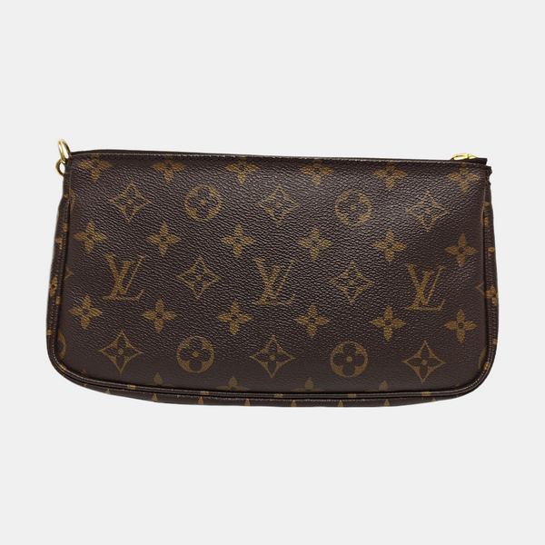MULTI Monogram Coated Canvas Brown