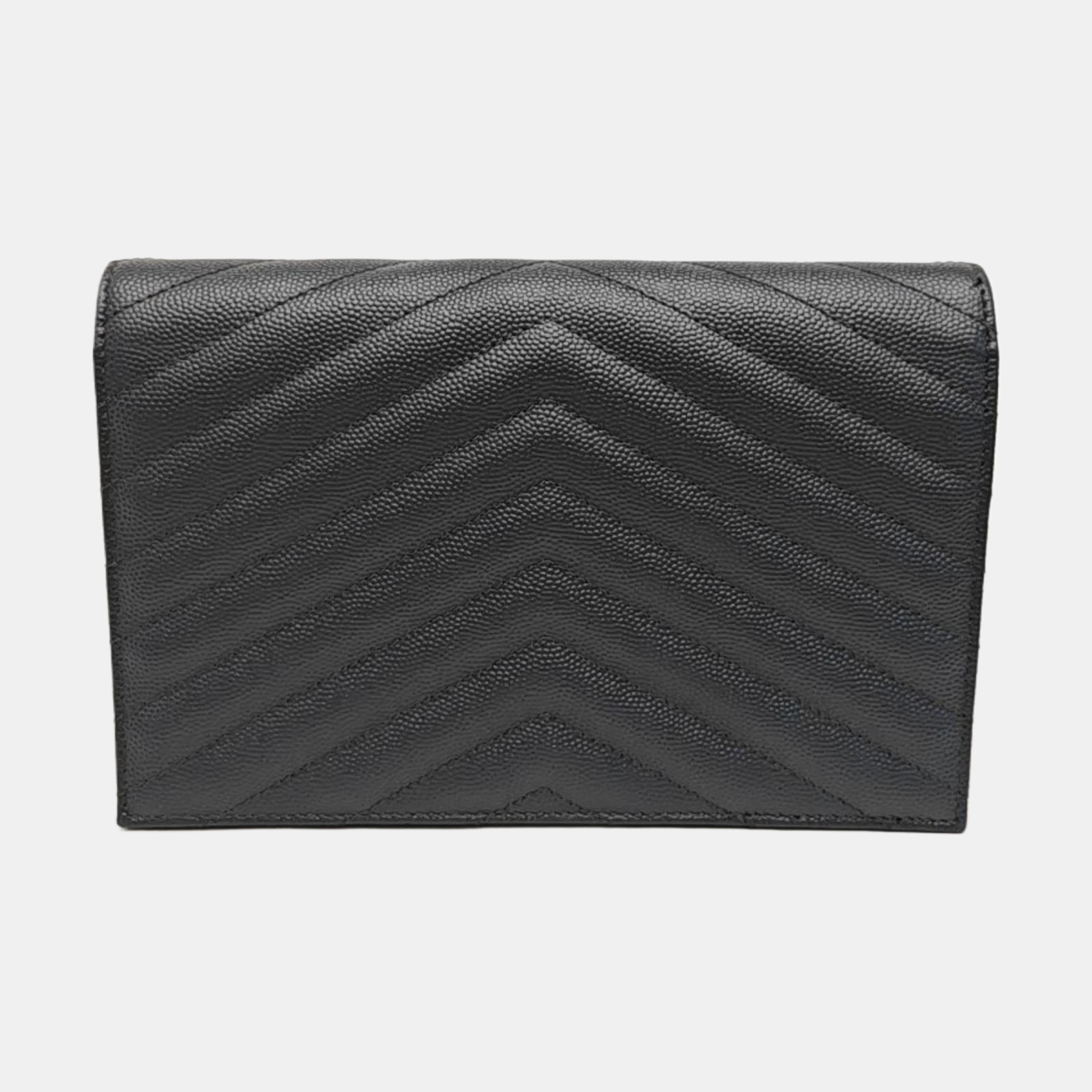 MONOGRAM Chevron Calfskin Gray