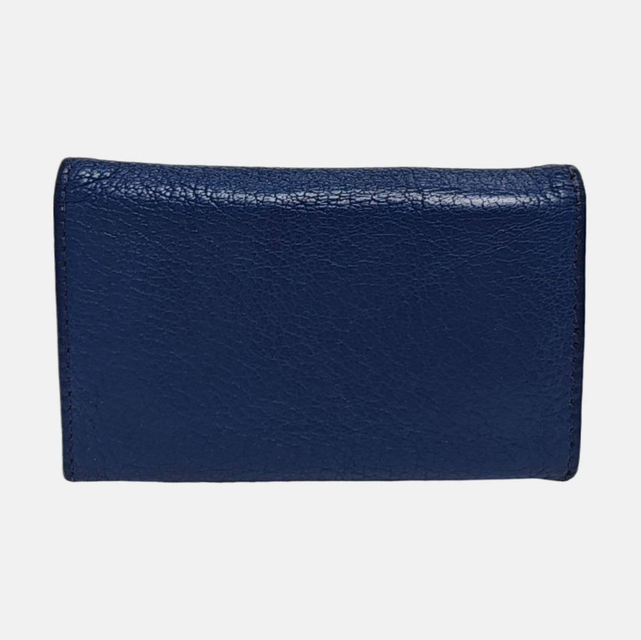 Calfskin Key Pouch Blue