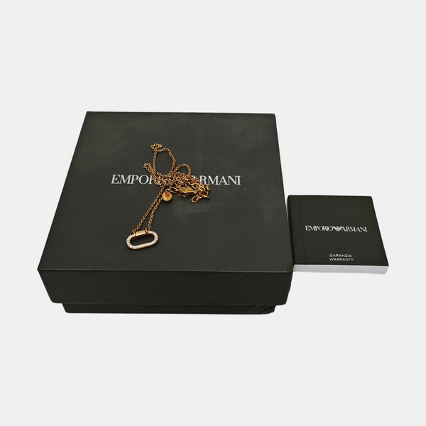 925 Sterling Silver Rose Gold Necklace