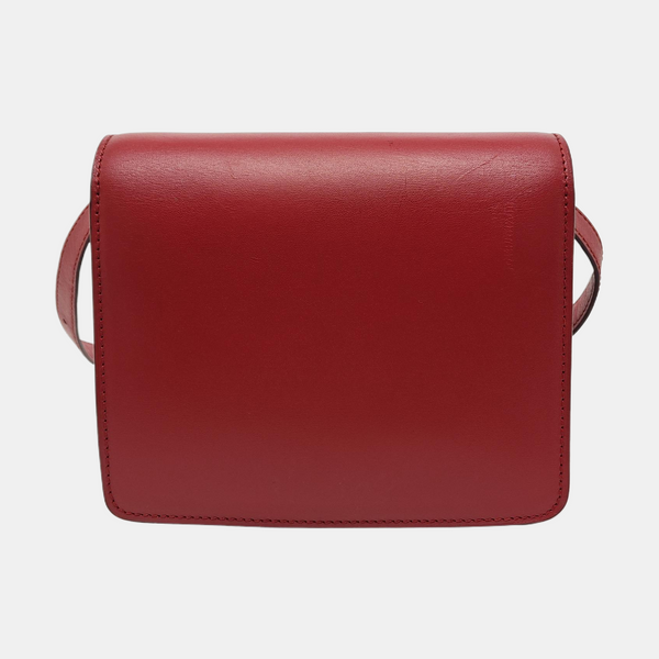 CLASSIC BOX Mini Calfskin Red