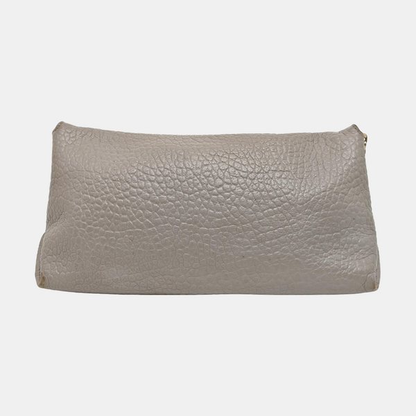 Calfskin Shoulder Bag Gray