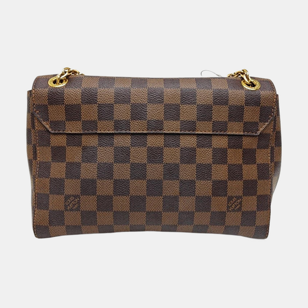 VAVIN PM Damier Ebene Coated Canvas Brown
