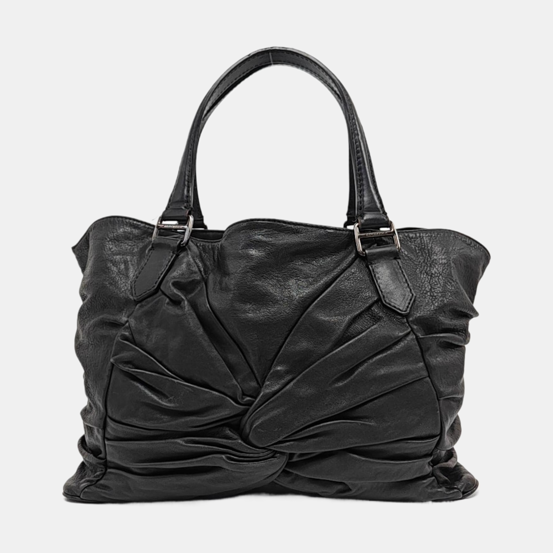 Calfskin Tote Bag Black