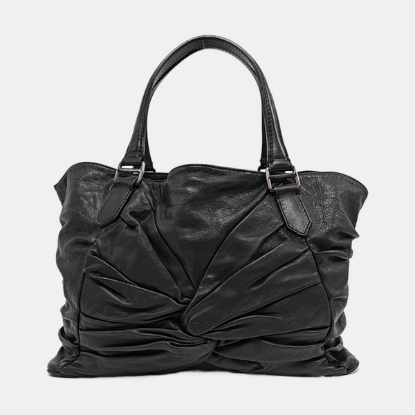 Calfskin Tote Bag Black