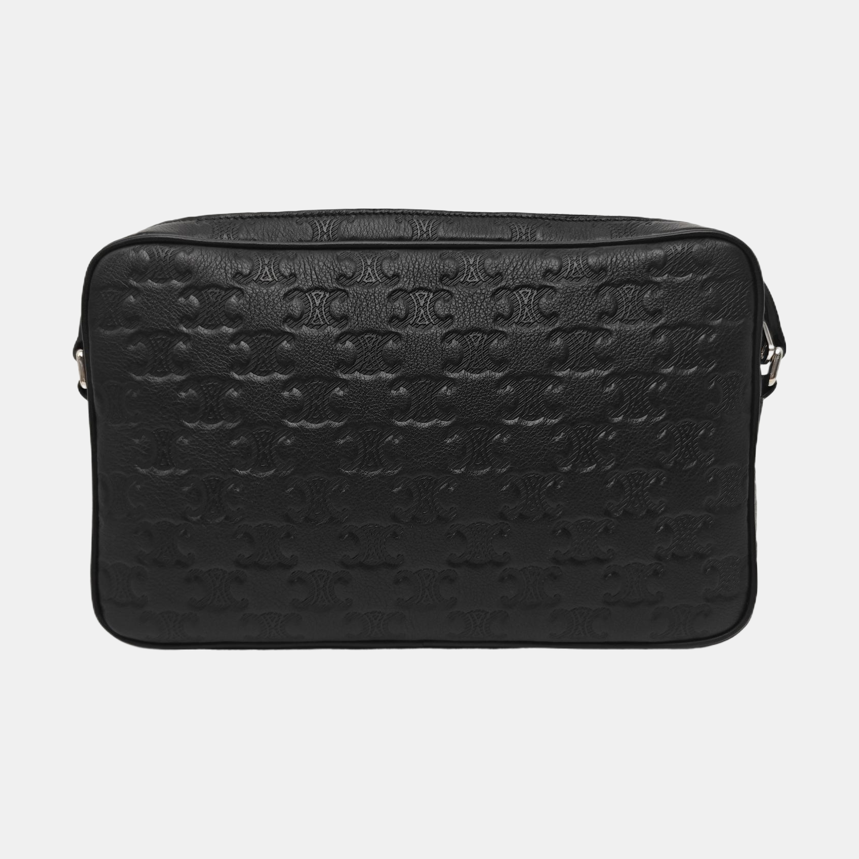 Calfskin Shoulder Bag Medium Black