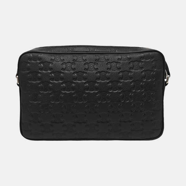 Calfskin Shoulder Bag Medium Black