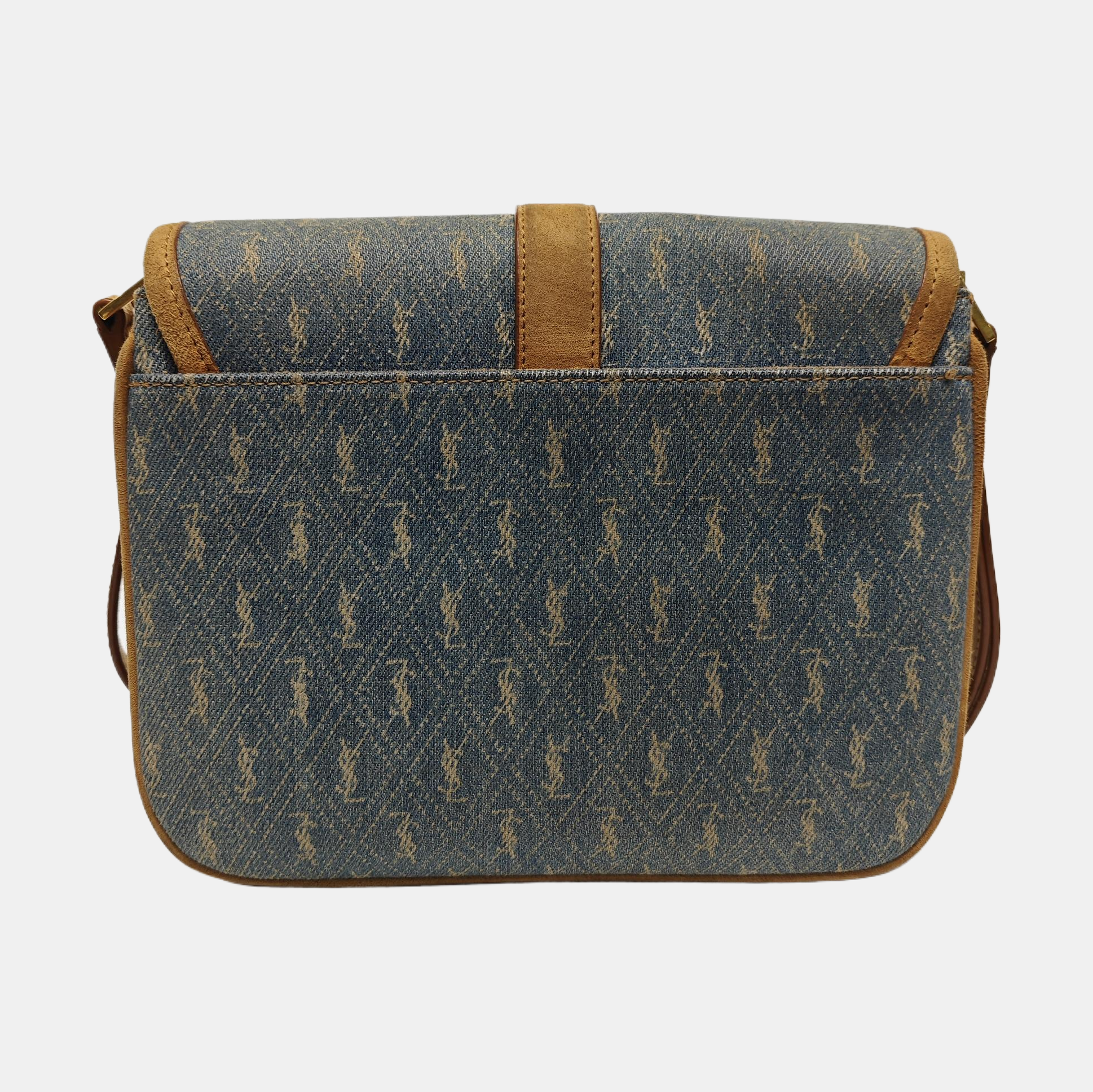 MONOGRAM ALL OVER Small Denim Blue