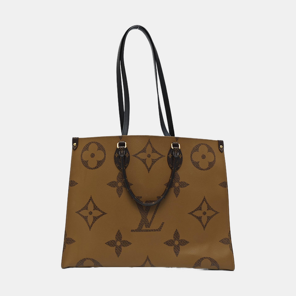 ONTHEGO GM Monogram Coated Canvas Brown