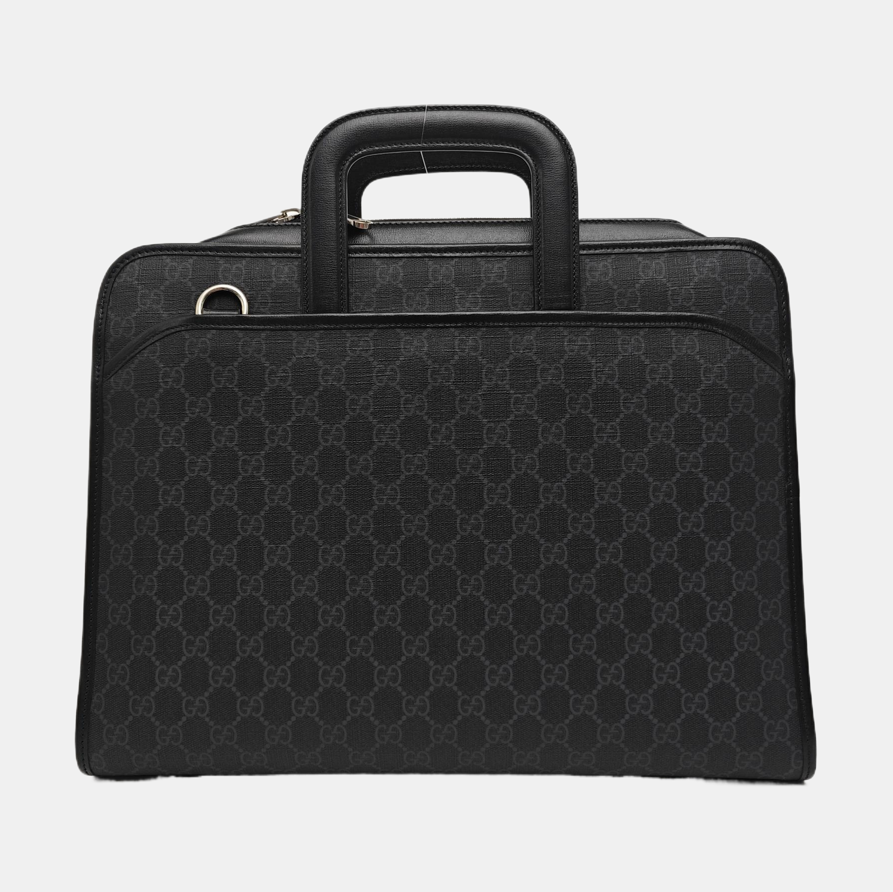 Retro Monogram Coated Canvas Black