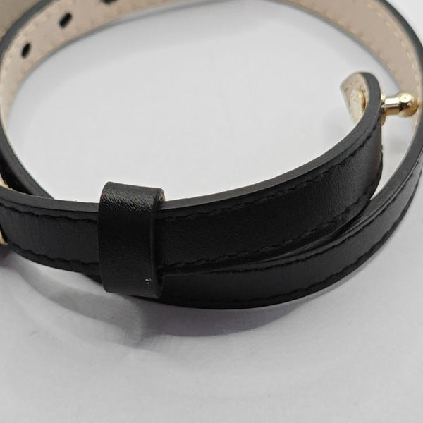 SERPENTI Metal Black Bangle