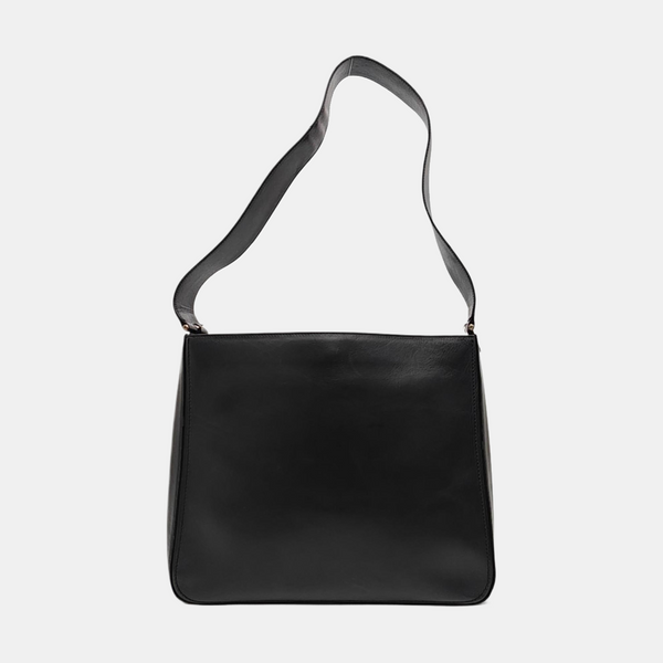 Calfskin Shoulder Bag Black
