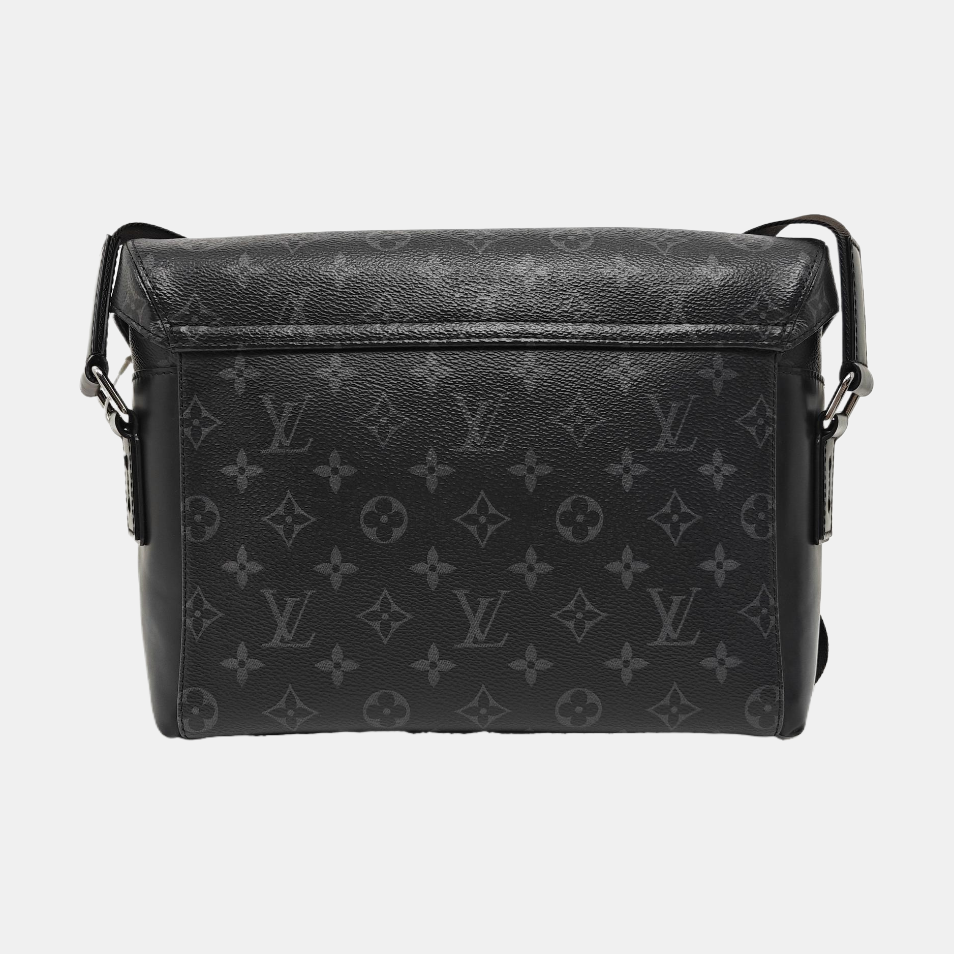 VOYAGER PM Monogram Coated Canvas Black