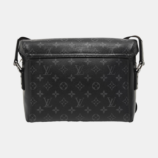 VOYAGER PM Monogram Coated Canvas Black