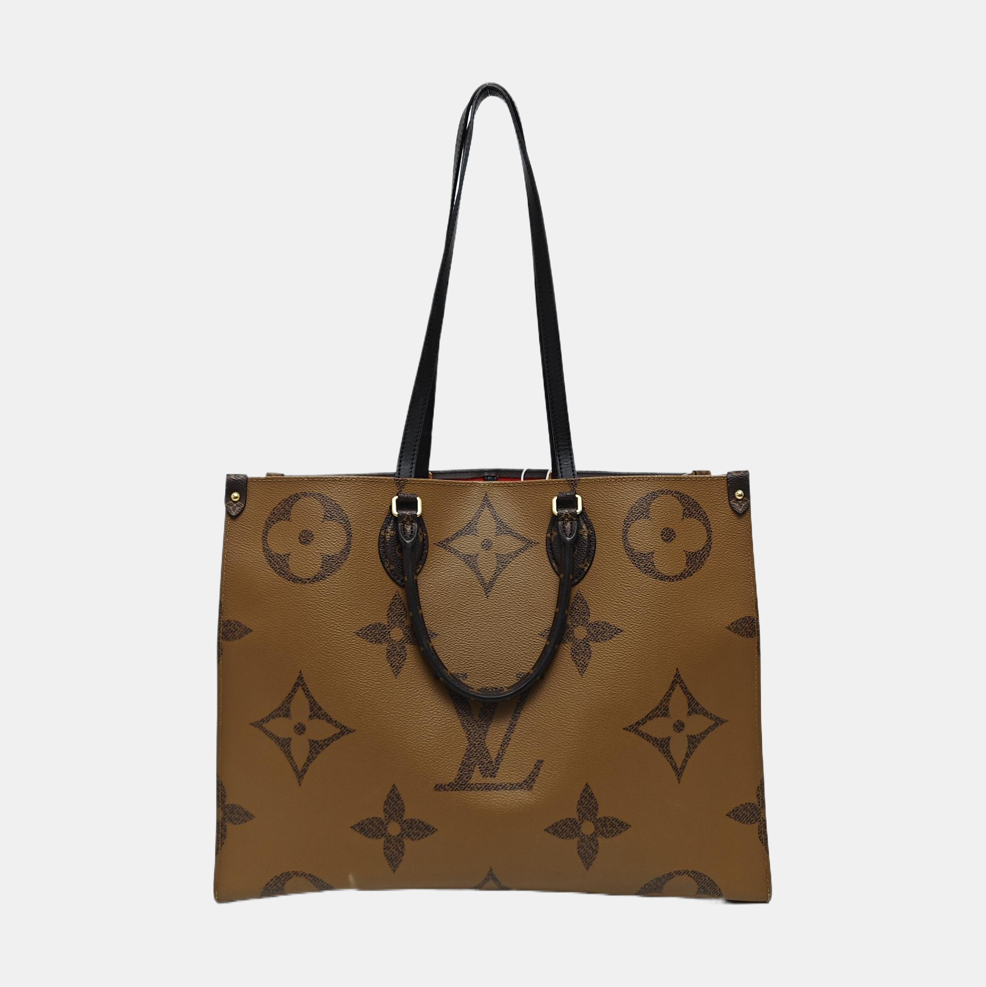 ONTHEGO GM Monogram Coated Canvas Brown
