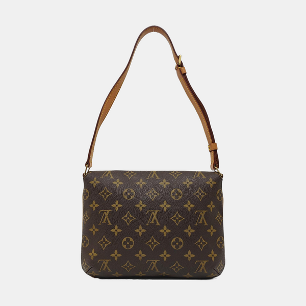 MUSETTE TANGO Monogram Coated Canvas Brown