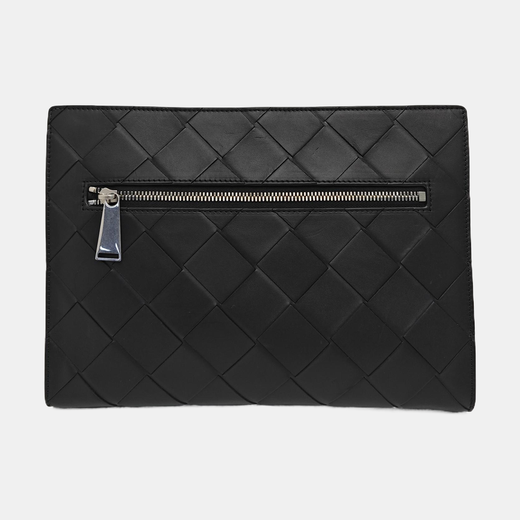 Calfskin Clutch Black