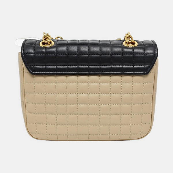 Authenticated pre-owned  C Calfskin Beige - Shoulder Bag at Looply