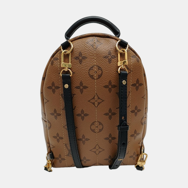 PALM SPRINGS Mini Monogram Coated Canvas Beige