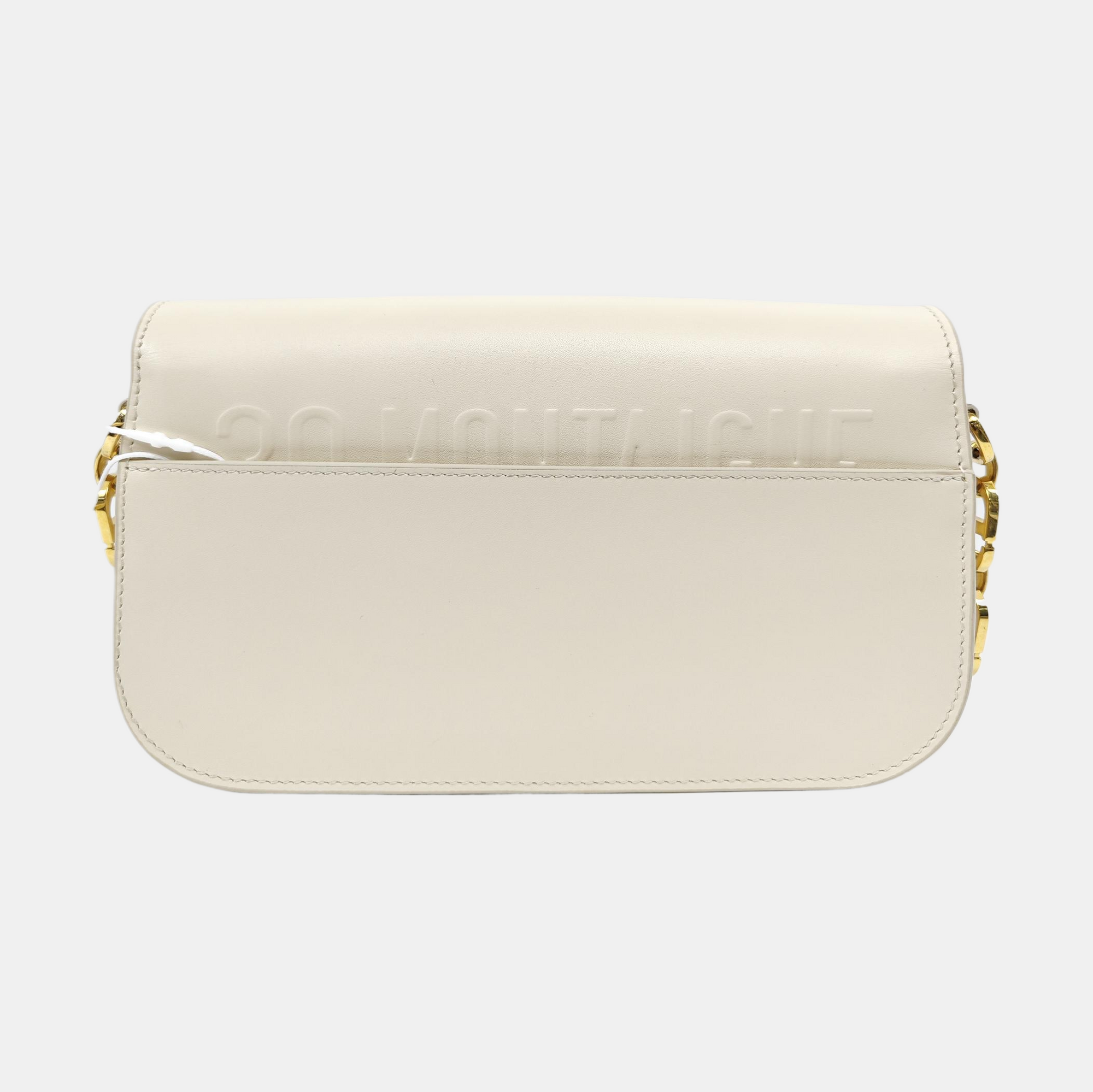 Bobby Medium Calfskin White