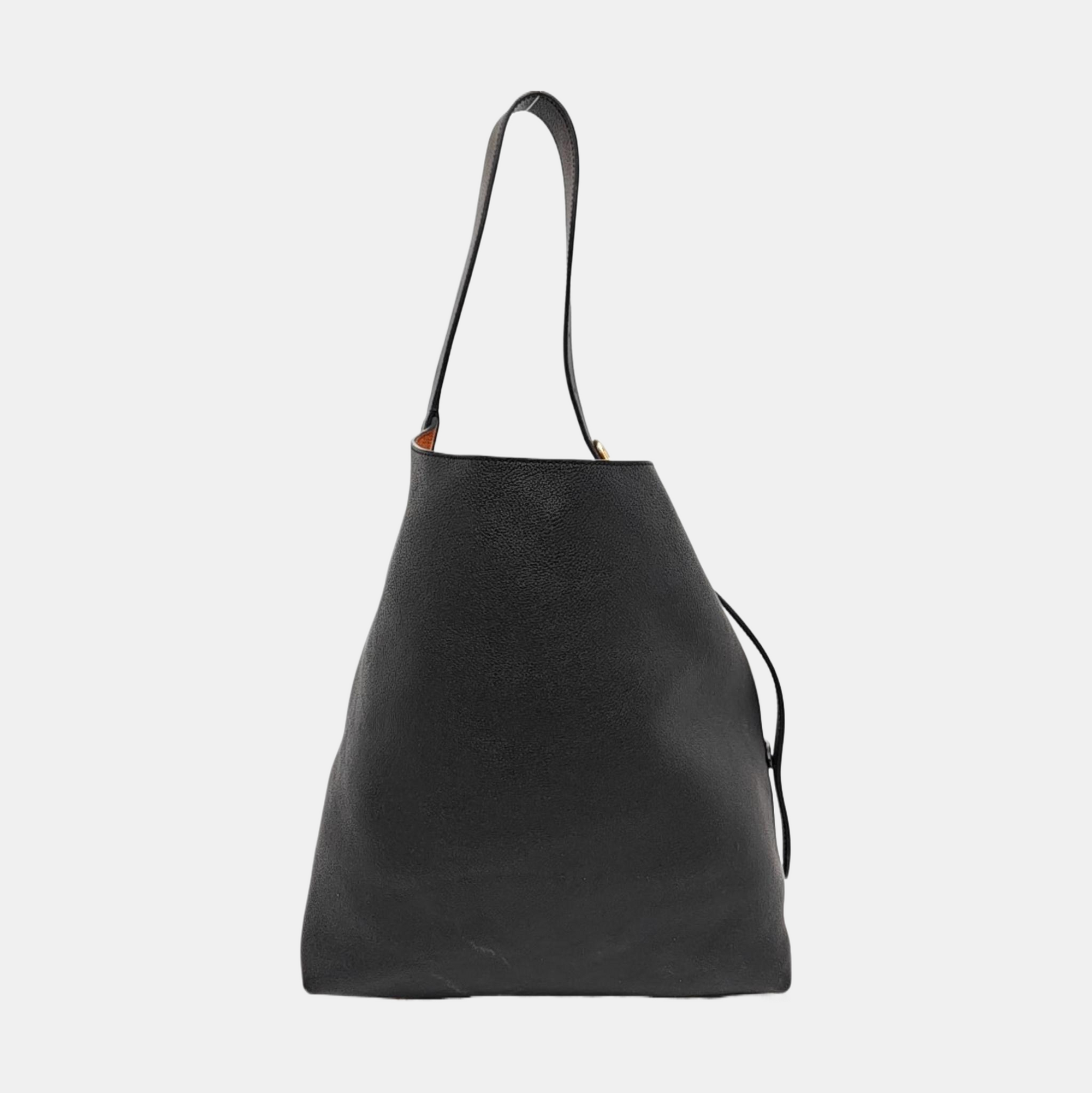 LOW KEY HOBO MM Monogram Calfskin Black