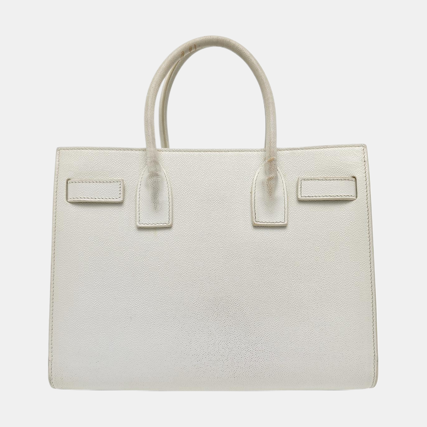 SAC DE JOUR Calfskin White