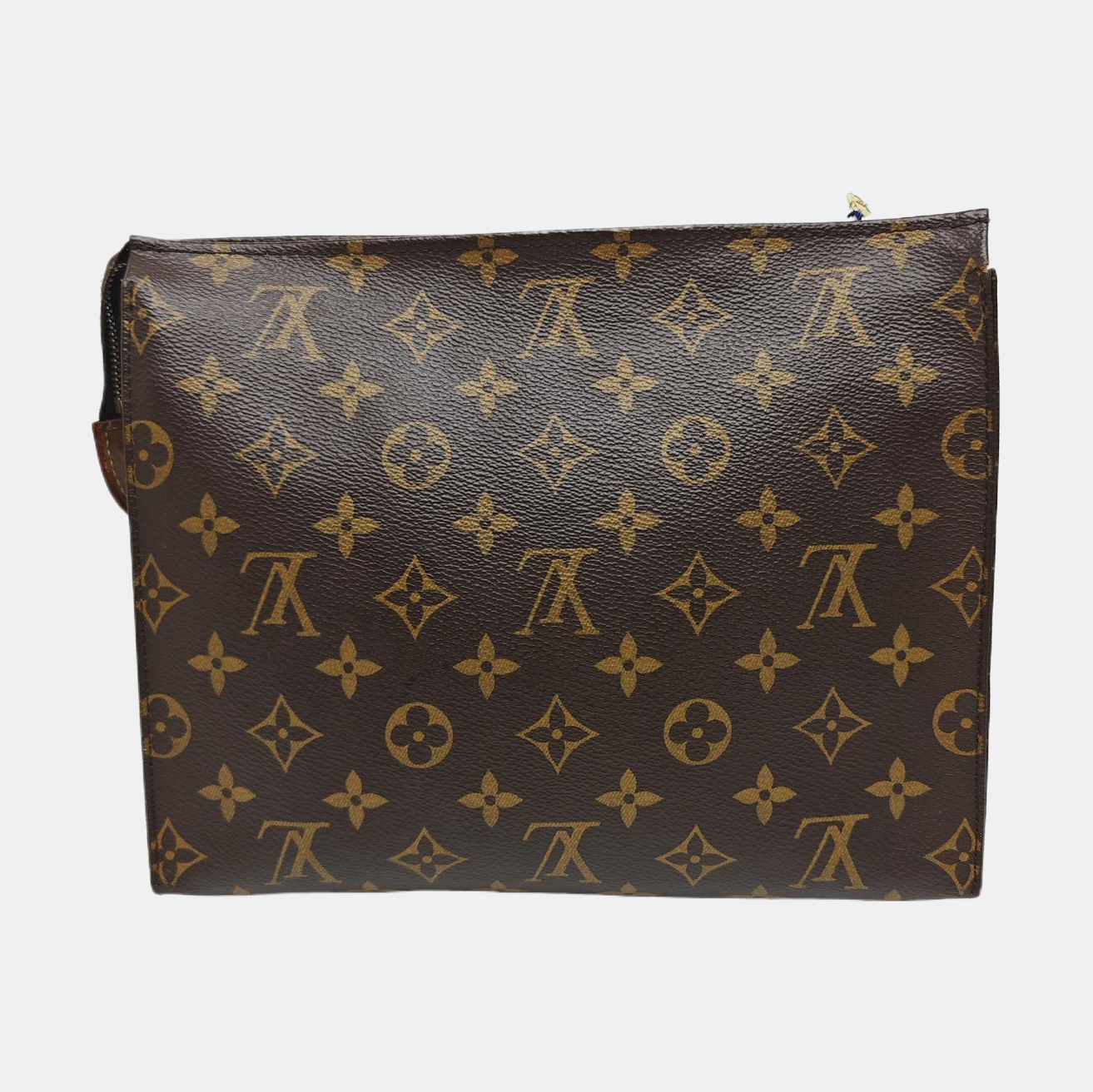 TOILET POCKET 26 Monogram Coated Canvas Brown