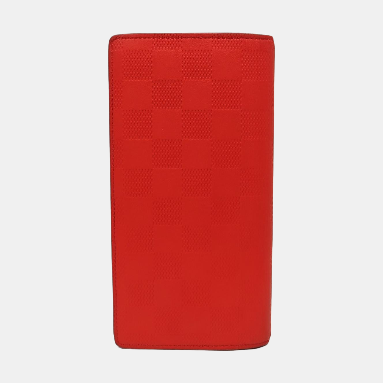 BRAZZA Damier Calfskin Red Wallet