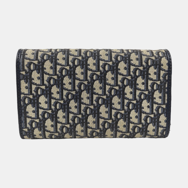 Bobby Medium Oblique Canvas Beige