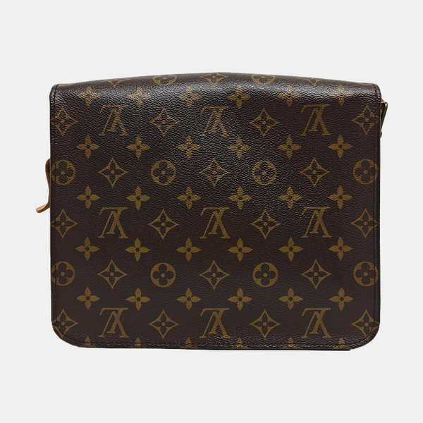 CARTUCHERA GM Lona Revestida Monogram Marrón