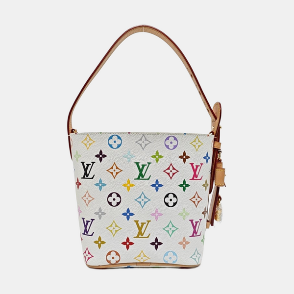 LV × TM ALL IN BB Monogram Coated Canvas White