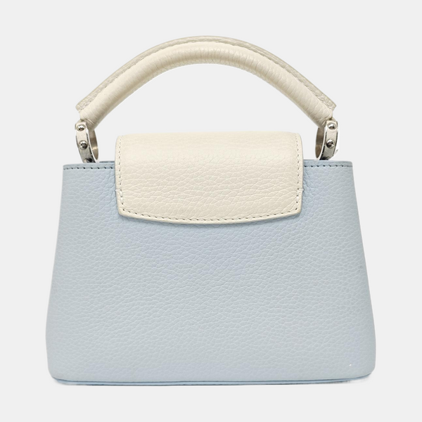 CAPUCINES Mini Calfskin Blue