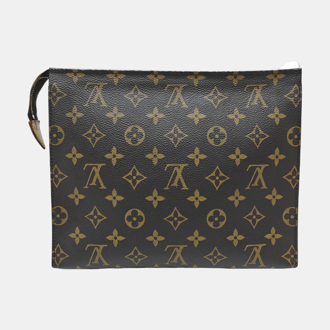 TOILET POCKET 26 Monogram Coated Canvas Brown