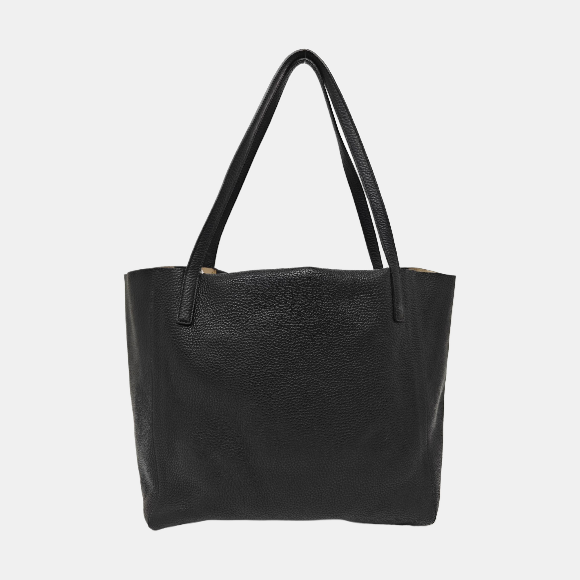 Calfskin Tote Bag Black