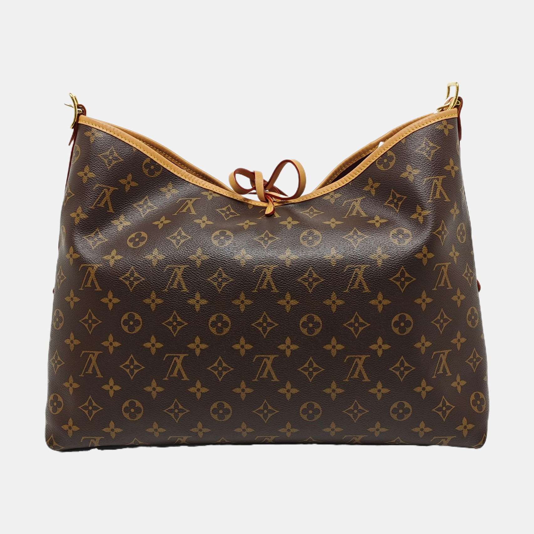 CARRYALL MM Monogram Coated Canvas Brown