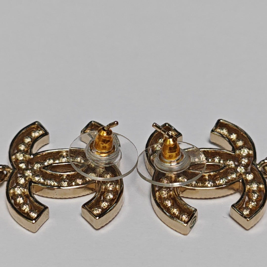 Metal Gold Earrings