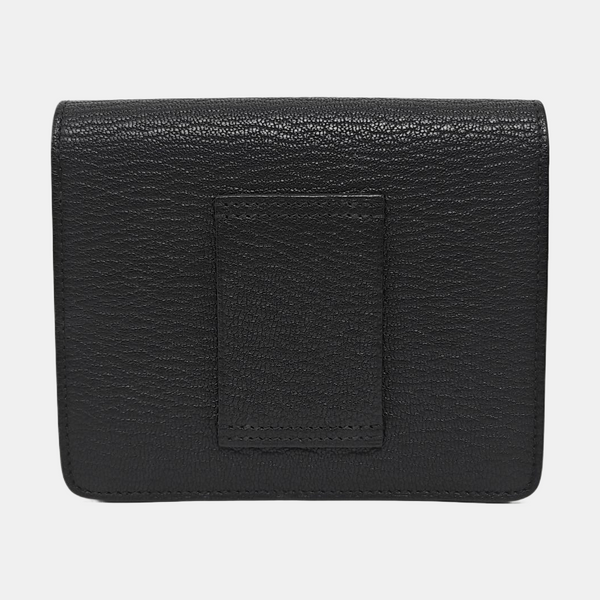 Roulis Slim Chèvre Mysore Black Wallet