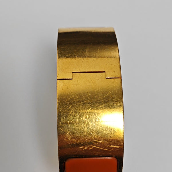 Clic Clac H Metal Gold Bangle