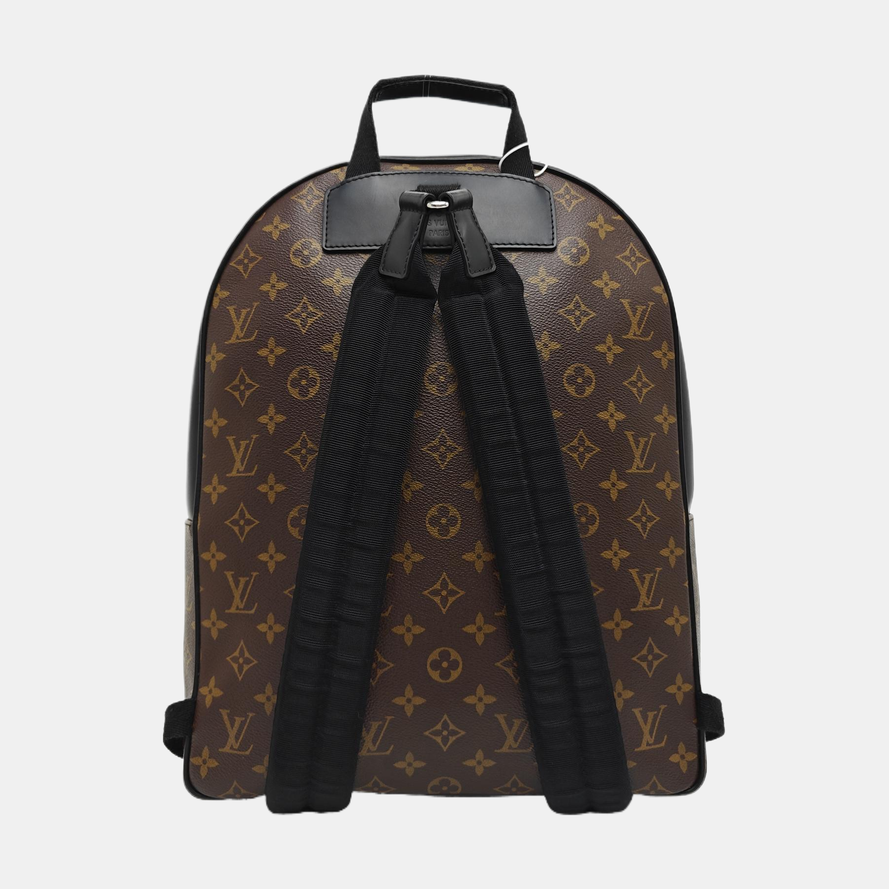 JOSH Monogram Coated Canvas Brown