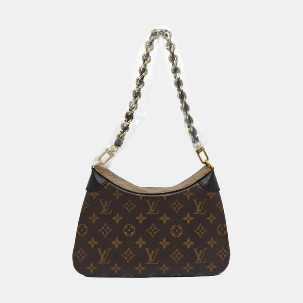 TWINNY Monogram Coated Canvas Brown