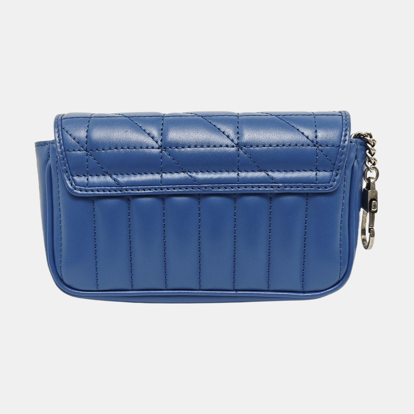 GG Marmont Mini Quilted Calfskin Blue